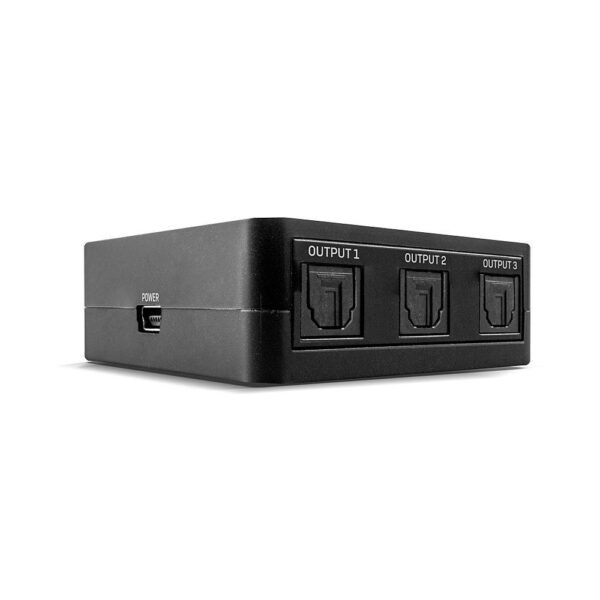 3 Port Optical (Toslink)  Audio Splitter