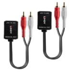 Stereo Audio Extender,  Cat.5/6 100M 2X Rca - Image 2