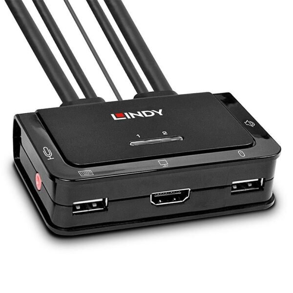 2 Port Hdmi 10.2G, Usb 2.0 &  Audio Kvm Switch