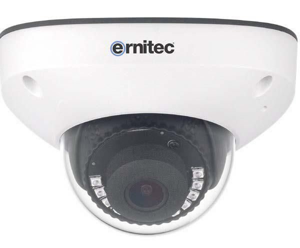 Pluto 5MP Mini Dome Camera  with 2.8mm Lens & IR 15m,  PoE, IP66 - NDAA