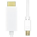 Mini Displayport 1.2 to HDMI  3M White