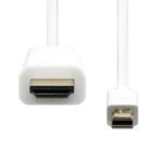 Mini Displayport 1.2 to HDMI  3M White - Image 2