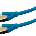 PATCH CABLE CAT6A S/FTP  PREMIUM LSOH - 20M BLUE