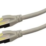 PATCH CABLE CAT6A S/FTP  PREMIUM LSOH - 0.5M IVORY