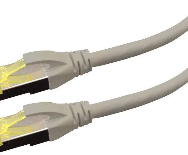 PATCH CABLE CAT6A S/FTP  PREMIUM LSOH - 0.5M IVORY
