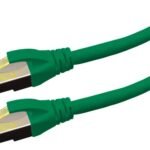 PATCH CABLE CAT6A S/FTP  PREMIUM LSOH - 5M GREEN