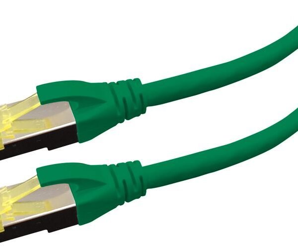 PATCH CABLE CAT6A S/FTP  PREMIUM LSOH - 10M GREEN