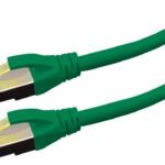 PATCH CABLE CAT6A S/FTP  PREMIUM LSOH - 10M GREEN