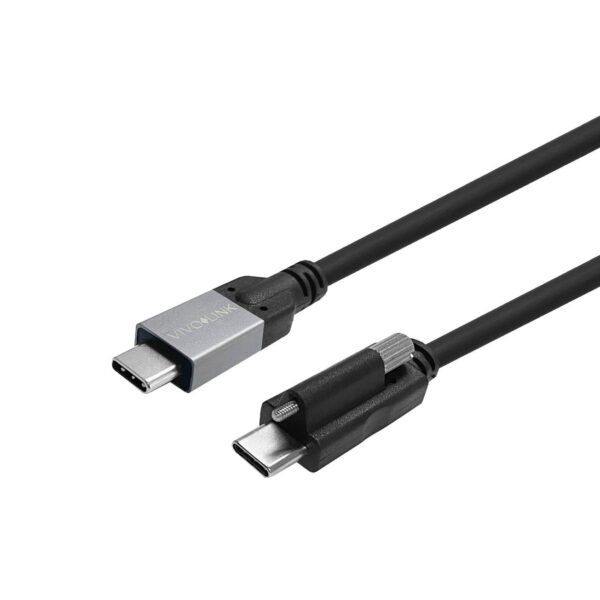 USB-C Screw to USB-C Cable  1,5m Supports  Enterprise-tested