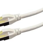 PATCH CABLE CAT6A S/FTP  PREMIUM LSOH - 20M WHITE