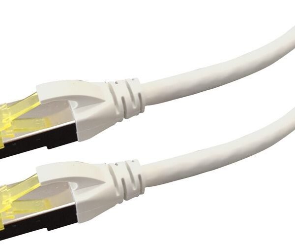 PATCH CABLE CAT6A S/FTP  PREMIUM LSOH - 5M WHITE