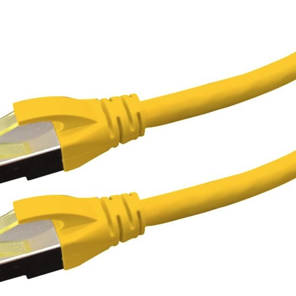 PATCH CABLE CAT6A S/FTP  PREMIUM LSOH - 3M YELLOW