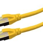 PATCH CABLE CAT6A S/FTP  PREMIUM LSOH - 15M YELLOW