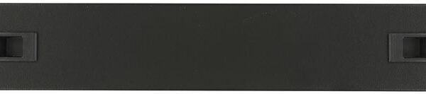 2U 19" SNAP LOCKING BLANK  PANEL BLACK
