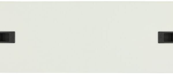 4U 19" SNAP LOCKING BLANK  PANEL WHITE