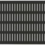 4U 19" SNAP LOCKING, VENTED  BLANK PANEL BLACK