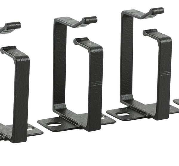 CABLE ORGANIZER HOOK SET,  ALUMINUM 44x60mm, 5 PCS