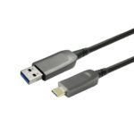 USB-A to USB-C M/M Optic  Fiber Cable 15m