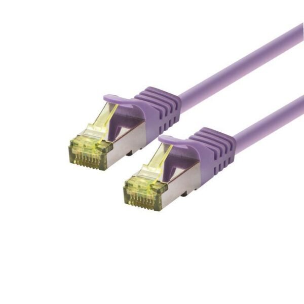 PATCH CABLE SFTP/AWG26/LSOH  10M - CAT6A 500Mhz - VIOLET