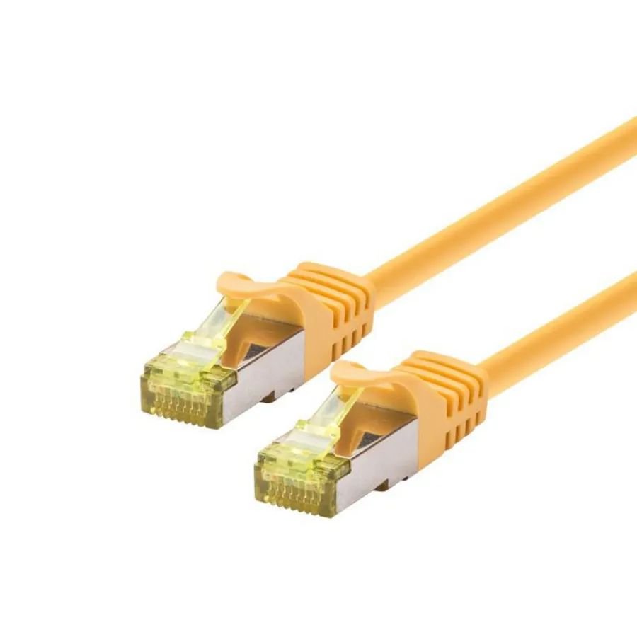 Img_31953270.jpg PATCH CABLE SFTP/AWG26/LSOH 5M - CAT6A 500Mhz - YELLOW - Image 1