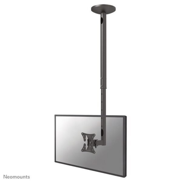 FPMA-C050BLACK, Ceiling Mount  for 1 x 10"-30"  Display/Monitor, Max 20kg, VESA 50x50 - 100x100, Height Adjustable: 60-85cm,