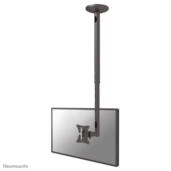 FPMA-C050BLACK, Ceiling Mount  for 1 x 10"-30"  Display/Monitor, Max 20kg, VESA 50x50 - 100x100, Height Adjustable: 60-85cm,