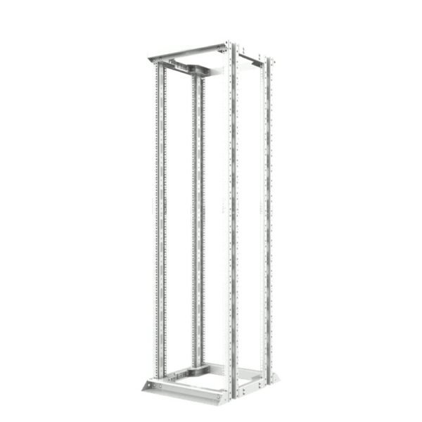 19" 42U Open Rack Double  Frame 530 x 660 x 2000mm -  White