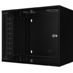 19" 9U Rack Wall Mount 565 x  400 x 440mm SOHO  - Black -  Unassembled
