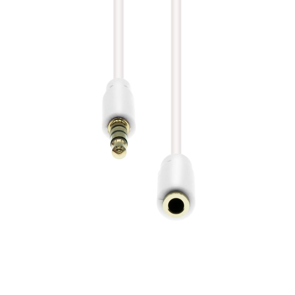 Img_32106908.jpg 4-Pin Slim Extension Cable White 2M - Image 1
