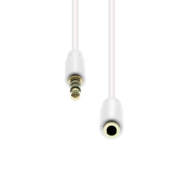 4-Pin Slim Extension Cable  White 0.5M