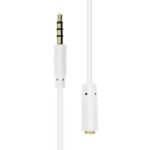 4-Pin Slim Extension Cable  White 0.5M - Image 2