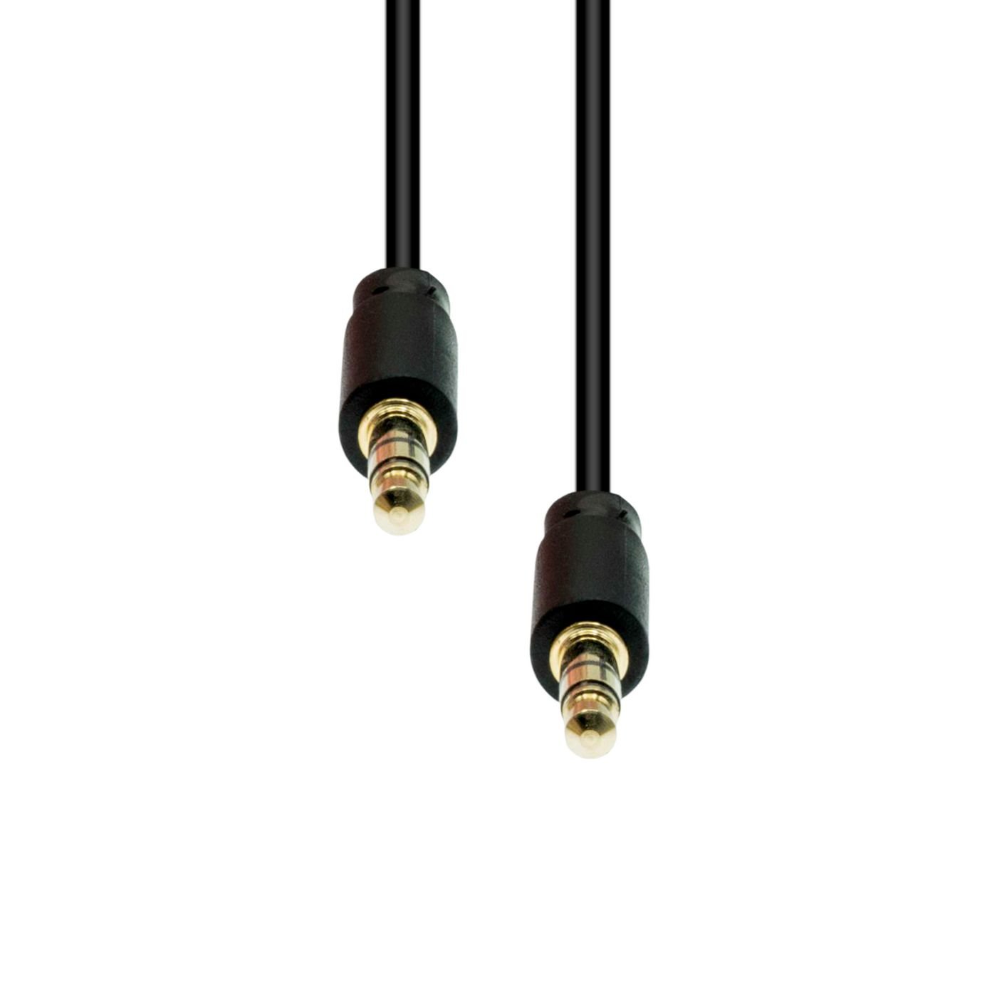 Img_32106941.jpg 4-Pin Slim Cable M-M Black 2M - Image 1