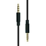 4-Pin Slim Cable M-M Black 2M - Image 2