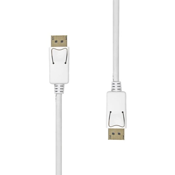 DisplayPort Cable 1.2 5M White
