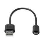 USB 2.0 Cable A to Micro B  M/M Black 1M