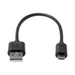 USB 2.0 Cable A to Micro B  M/M Black 0.5M