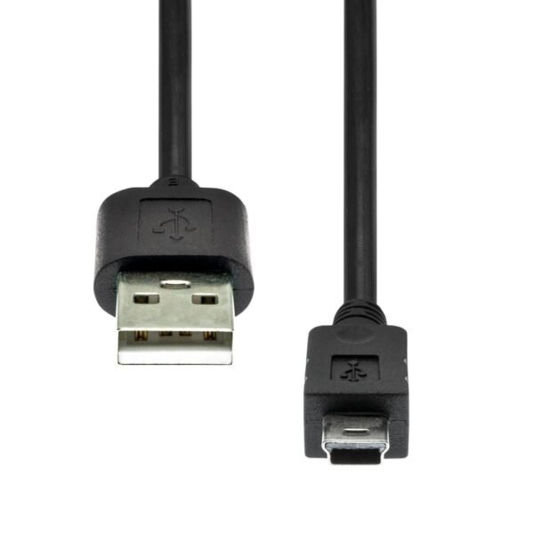 USB 2.0 A to Mini B 5P M/M  Black 0.5M