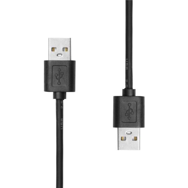 USB 2.0 Cable A to A M/M  Black 1M