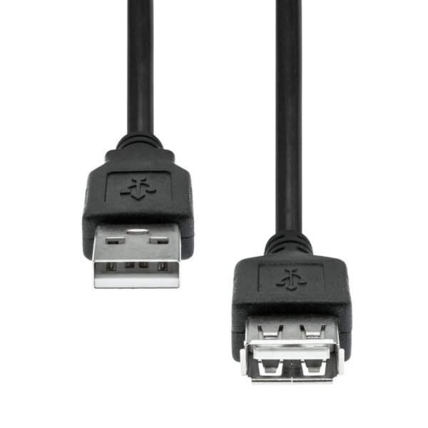 USB 2.0 Extension Cable Black  3M