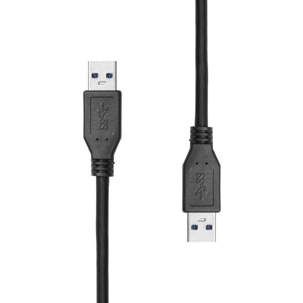 USB 3.2 Gen1 Cable A to A M/M  Black 1M