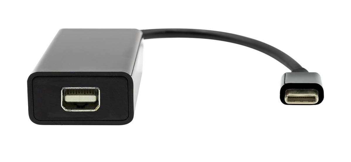 Img_32155905.jpg USB-C to Mini DP 20cm black - Image 1