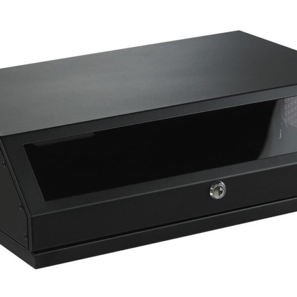 19" 3U+5U= 8U W= 537mm  D=475mm BLACK WALL MOUNT  BLACK