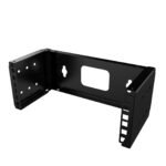 10" 2U Open Frame Rack Wall  Mount - Black