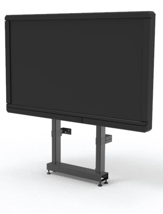 Img_32363505.jpg Motorised TV/LFD wall mount VESA 800x600 weight capacity 160kg black - Image 1