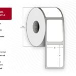 Capture CA-LB3014 printer label White