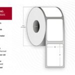 Label 102x76, Core 76,  Diameter 185 mm. Thermal  print. Top coated. Permanent. 1890 labels per roll. 6 rolls per box.