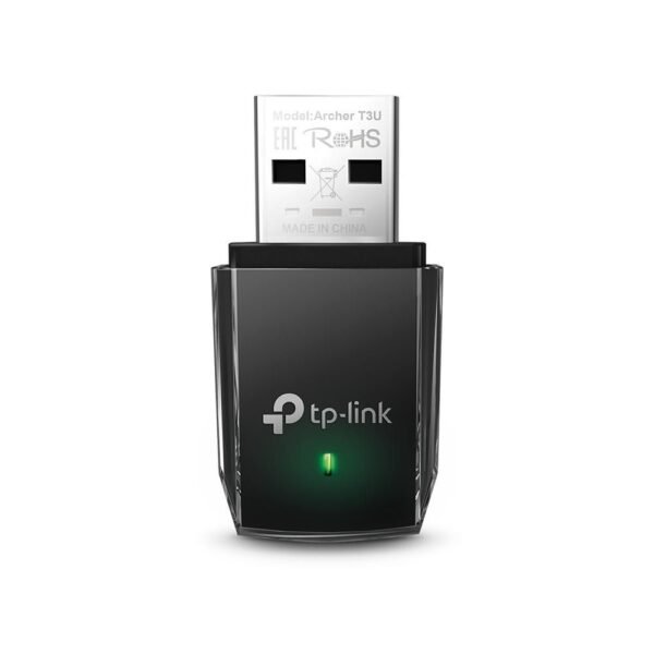 Archer T3U AC1300 MU-MIMO USB  3.0 WiFi Adapter, Super Fast  Mini Dual Band 5 GHz Wireless Dongle for PC, Desktop and Laptop, Supports