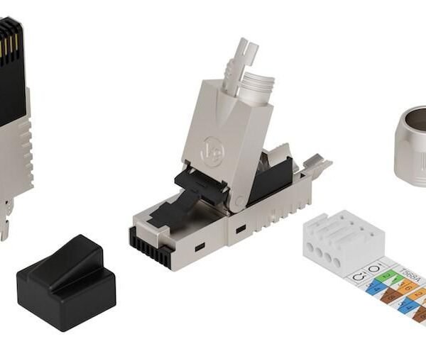 RJ45 FTP plug Cat6a for  AWG22-23 solid/stranded  conductor