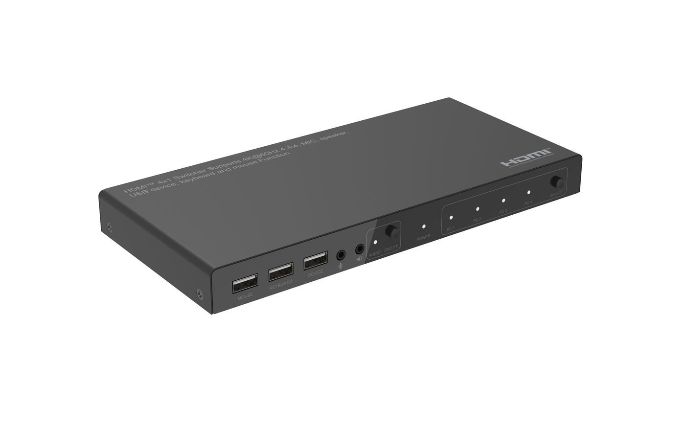 Img_32392750.jpg 4K@60Hz HDMI KVM switch, 4x1 4:4:4 - Image 1