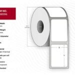 Capture 65000996 printer label Yellow